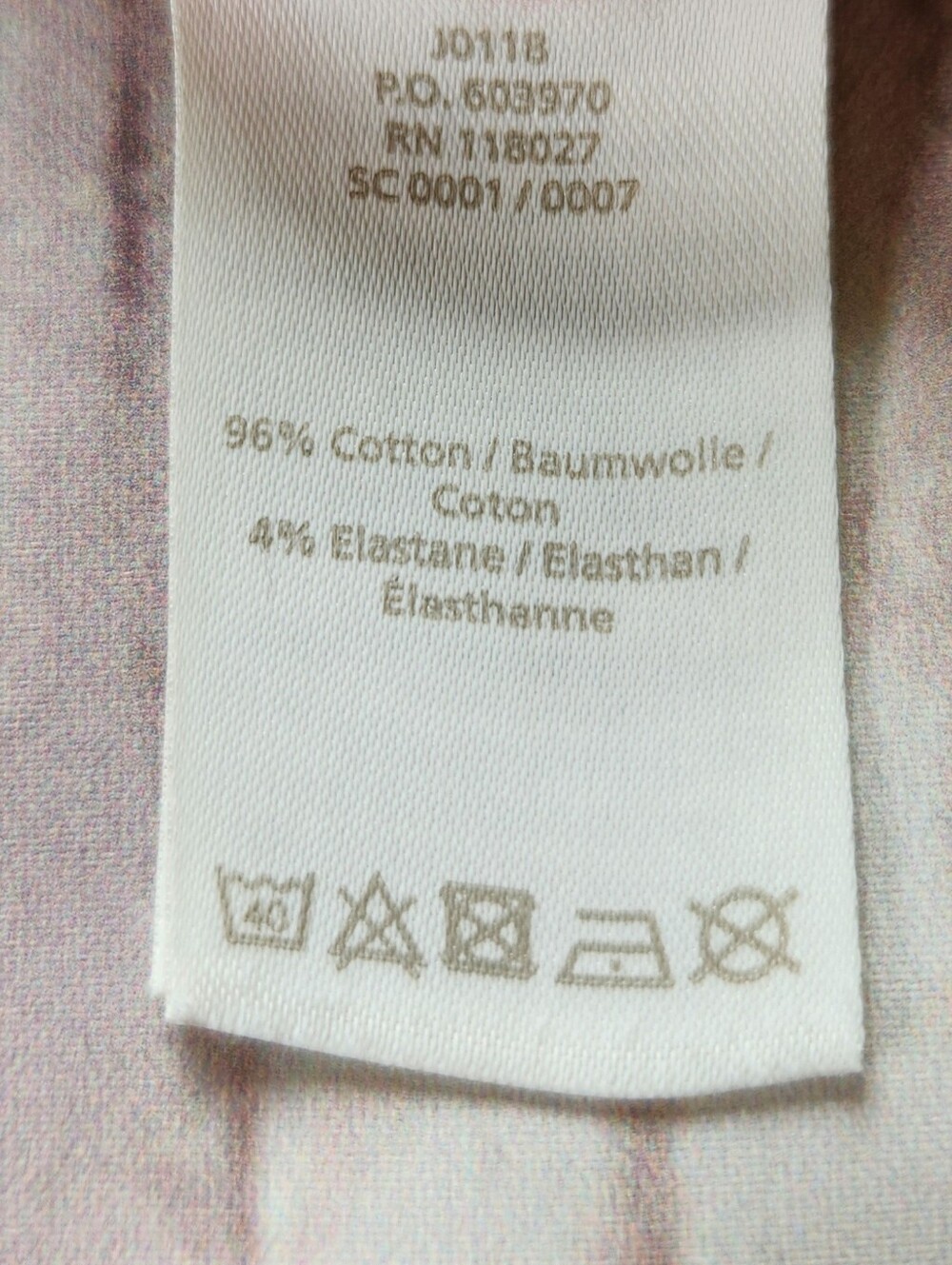 Boden Flamingo "Casual Jersey Day Dress" Navy Pink #J0118 | Women's Size 2P - Picture 9 of 11